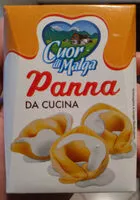 Amount of sugar in Panna da cucina