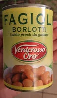 İçindeki şeker miktarı Fagioli Borlotti subito pronti da gustare