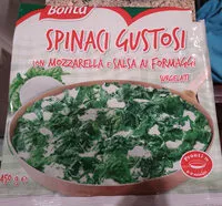Suhkru kogus sees Spinaci con mozzarella