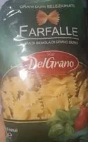 चीनी की मात्रा Farfalle DelGrano