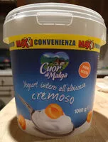 Sokerin määrä sisällä Yogurt intero albicocca cremoso