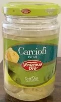 İçindeki şeker miktarı Carciofi interi sott’olio