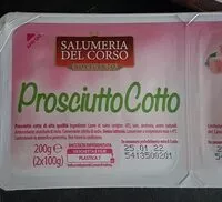 Amount of sugar in Prosciutto cotto