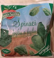İçindeki şeker miktarı Spinaci surgelati