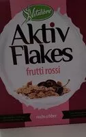Cantidad de azúcar en Aktive flakes frutti rossi