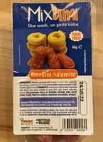 Zuckermenge drin Tarallini salamini