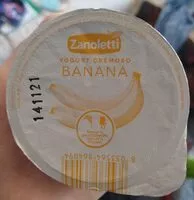 Sokerin määrä sisällä Yogurt cremoso banana