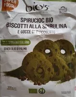 入っている砂糖の量 Biscotti alla Spirulina