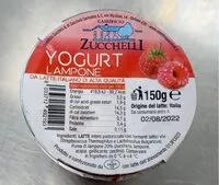 Cantidad de azúcar en Yogurt lampone
