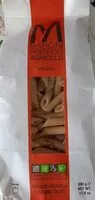 Suhkru kogus sees Penne di Pasta di Semola di Grano Duro