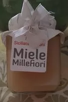 Quantité de sucre dans Miel mille fleurs