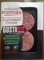 Amount of sugar in Hamburger di scottona