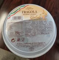 Sokerin määrä sisällä Gelato fragola