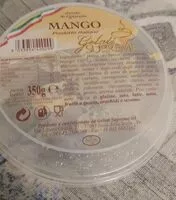 Sokerin määrä sisällä Gelato artigianale al gusto mango