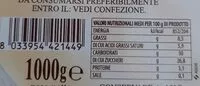 Sokerin määrä sisällä Panna cotta variegato caramello