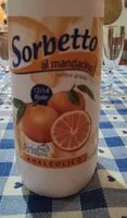 Sokerin määrä sisällä Sorbetto al mandarino