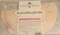 Suhkru kogus sees Piadina farcita