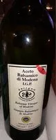 Suhkru kogus sees Aceto Balsamico di Modena I.G.P.