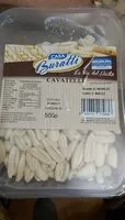 入っている砂糖の量 Cavatelli