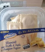 入っている砂糖の量 Ravioli