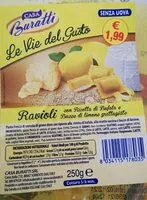 入っている砂糖の量 Le vie del gusto
