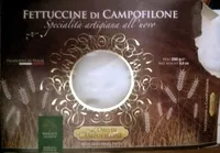 Sucre et nutriments contenus dans Oro di campofilone