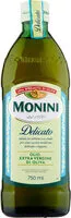 चीनी की मात्रा Monini Olio Ex. vergine Delicato ML. 750