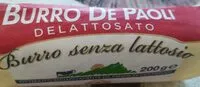 含糖量 Burro senza lattosio