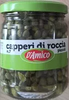 Quantité de sucre dans capperi di roccia piccoli