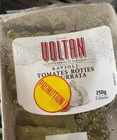 Zuckermenge drin Ravioli tomates rôties et burrata