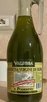 Suhkru kogus sees Olio extra vergine oliva