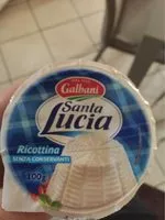 Sucre et nutriments contenus dans Santa lucia