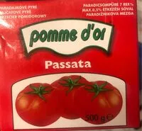 中的糖分和营养成分 Pomme d or