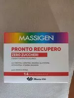 入っている砂糖の量 Massigen