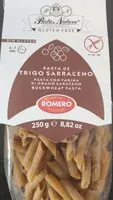 चीनी की मात्रा Pasta de trigo sarraceno
