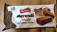 Jumlah gula yang masuk Merendi' farcito al cioccolato