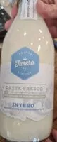 Amount of sugar in Latte fresco intero