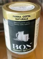 Amount of sugar in Panna cotta BON