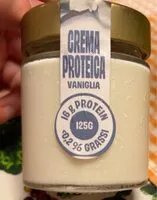 Amount of sugar in Crema proteica
