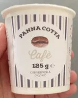 Amount of sugar in Panna Cotta caffè