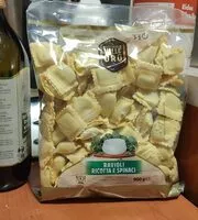 含糖量 Pasta fresca all'uovo con ripieno di ricotta e spinaci