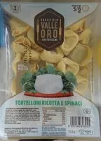 含糖量 Tortelloni ricotta e spinaci