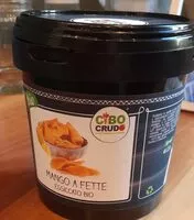 Suhkru kogus sees Mango a fette essiccato Bio