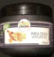 Suhkru kogus sees Maca cruda in polvere bio