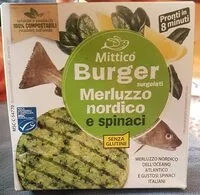 Quantité de sucre dans Mittico Burger Merluzzo Nordico e spinaci