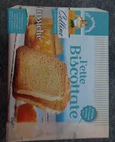 Amount of sugar in Fette biscottate