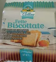 Amount of sugar in Fette biscottate