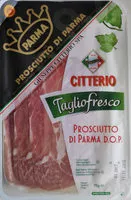 Sokerin määrä sisällä Tagliofresco - Jambon de parme