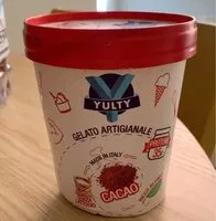 入っている砂糖の量 Gelato artigianale al cacao