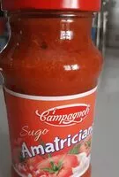 Zuckermenge drin Sugo Amatriciana